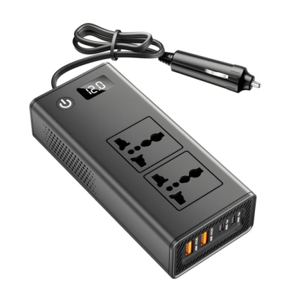 Инвертор  12V / 230V / 50Hz / 200 W + USB + PD