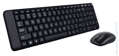 Безжичен к-т клавиатура БДС и мишка Logitech