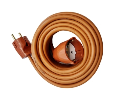 Удължител   5 m   3х1,5 mm2  кафяв