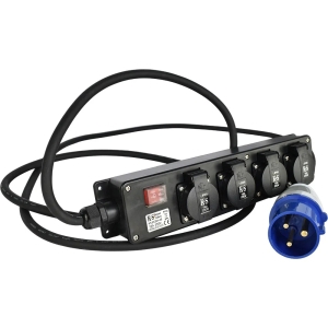 Разклонител с кабел 3 м, 4x16А/250V KNR KS EX3M-4S