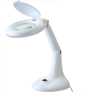 Настолна лампа с лупа