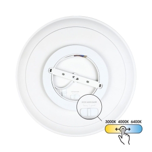 LED Плафон NANCY,230V, 3000K- 4000K -6400K 24W CCT-swich 5319