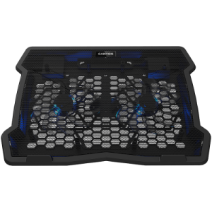 Охлаждаща подложка CANYON NS03 2xUSB, 2xFAN