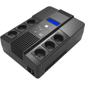 UPS 600VA/360W AIO600(Schuko)